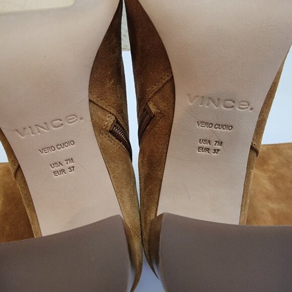 VINCE Bexley Suede Knee Boots - Picture 13 of 15